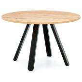 modern kerekasztal kerek asztal etkezo konyha butor minimal skandinav fekete natur formavivendi lakberendezes.jpg